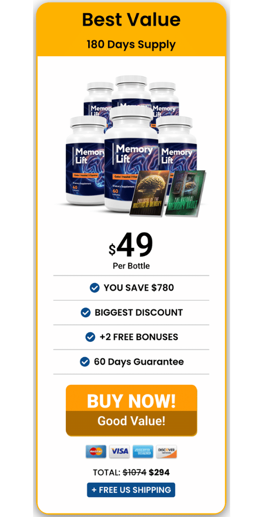 Memorion Pro buy now 6 bottles