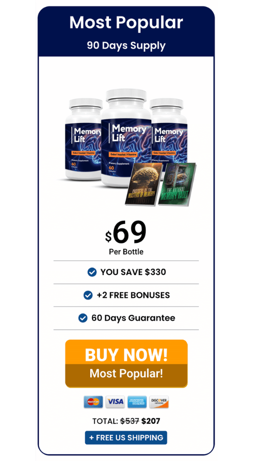 Memorion Pro buy now 3 bottles